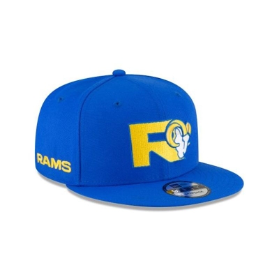 Sapca New Era Los Angeles Rams NFL Logo Mix 9FIFTY Snapback - Albastri